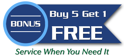 Buy Five Get Sixth Free Special